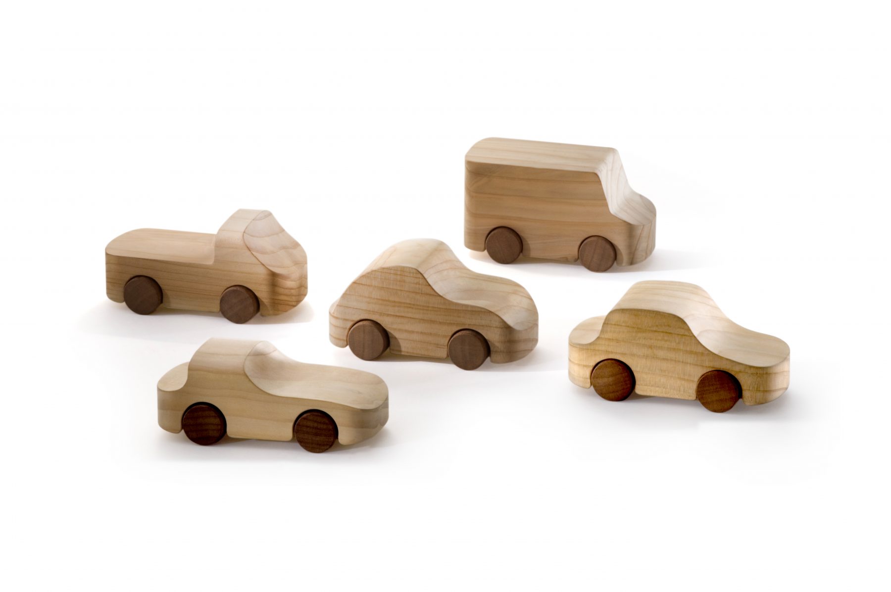 Matteo Ragni TobeUs wooden toy cars, first collection